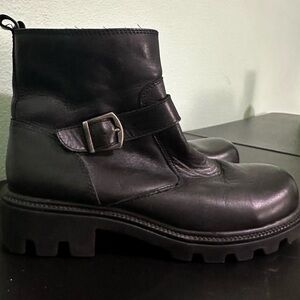 Vintage BASS moto boot